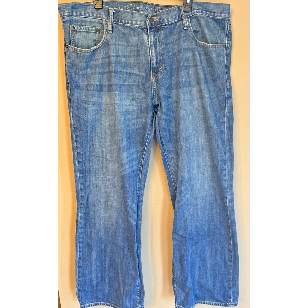 Old Navy Jeans Men's Boot Cut Semi Evase Denim Blue Jeans 40 x 32 Western